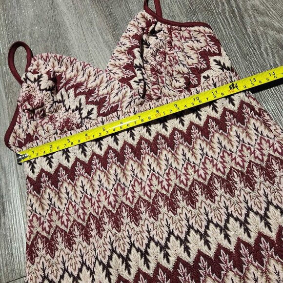 Vintage Y2K pink and burgundy baby doll halter top - Picture 9 of 13